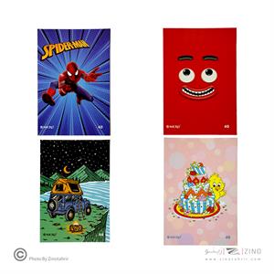 دفتر40برگ نقاشی منگنه ای  میکرو