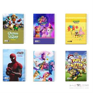 دفتر40برگ نقاشی کد8526ایمان