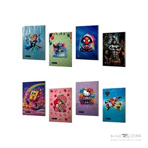 دفتر50برگ نقاشی وزیری سیمی مجلد میکرو39-40-c 32