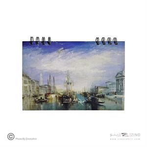 دفترطراحی 40برگ سایزA5سیمی یک روسخت رمانتیک برگ سری راندو کد72201