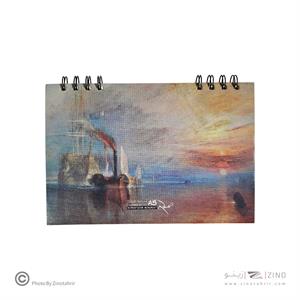 دفترطراحی 40برگ سایزA5سیمی یک روسخت رمانتیک برگ سری راندو کد72201