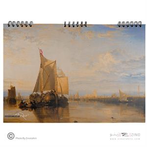 دفترطراحی 40برگ سایزA3سیمی یک روسخت  رمانتیک برگ سری راندو ک72101