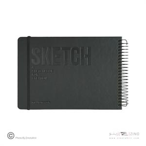 دفترطراحی60برگA5کاغذ127گرم پیل سری اسکچ