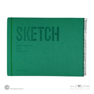 دفترطراحی60برگA3کاغذ127گرم پیل سری اسکچ