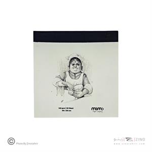 پد طراحی سایز10*10مقوا140گرم MEMO