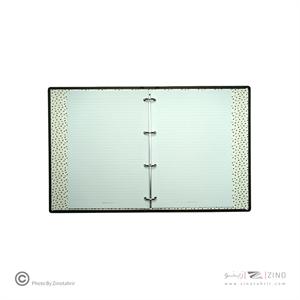 دفترکلاسوری 4حلقه 100برگ پیل