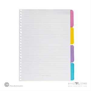 یدک کلاسور26حلقه 100برگ پیل