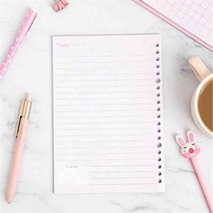 یدک دفتر کلاسوری26حلقه 200برگ خطدار برگ سری راندو کد74411