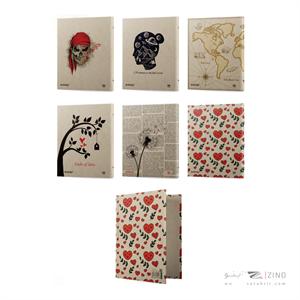 دفترکلاسوری26حلقه100برگ قفل فلز کرافت میکرو کدF14