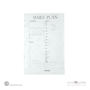 یدک کلاسوری 100 برگ 6 حلقه  الند سایز A5 کد RFFS-A5-100