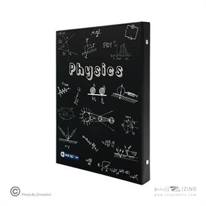 دفترکلاسوری 26حلقه 100برگ قفل فلزجلدسخت میکرو سری جور