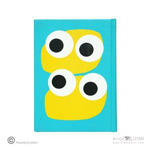 دفتریادداشت تایپوگرافی سری لب رنگی همیشه 