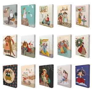 دفتریادداشت کلاسوری 6حلقه 20*15مسترنوت کد472کارتن 46عددی