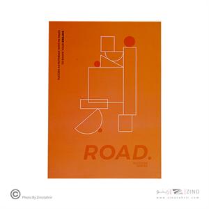 دفتر یادداشت ته چسب14.5*21 همین سریSuccess طرحROAD