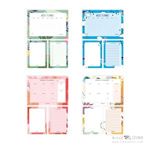 دفتریادداشت ست کاورلس هفتگی میکرو کدJ51