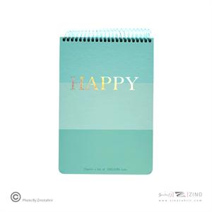 دفتریادداشت100برگA5سیم از بالا لانگو سری هپی پرو نوت