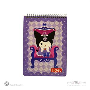 دفتریادداشت60برگ سیم از بالا لیدل آوای تحریر کدNS35413L