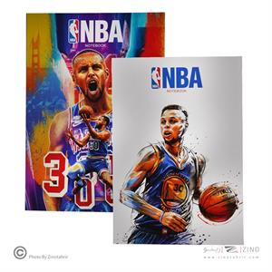 دفتریادداشت سری ان بی ای گلاسه سایز21*14همیشه