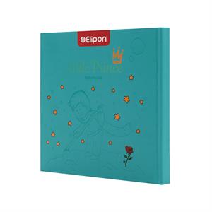 دفتر یادداشت 102برگ 160*170 ته دوخت فانتزی شازده کوچولو الیپون کد857