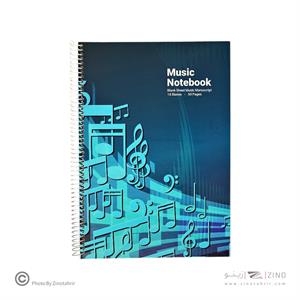 دفترنت50برگ210*300سیمی جلد سخت اچ پلاس کدHP210