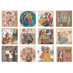 دفتر100برگ بولت ژورنال 15*15مسترنوت کد458کارتن44عددی 