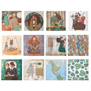 دفتر100برگ بولت ژورنال 15*15مسترنوت کد458کارتن44عددی 