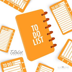 تودولیست100برگ10*17دکمه ای آبرنگ سری پنتون