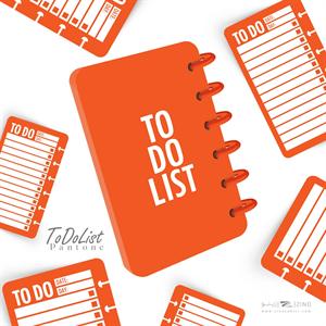 تودولیست100برگ10*17دکمه ای آبرنگ سری پنتون