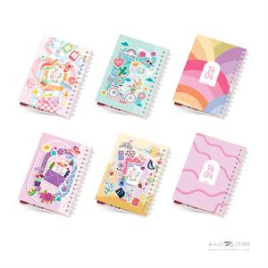 پلنرجیبی50برگی14*10سیمی آبرنگ1404 کدA047