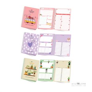 پلنر80برگA5سیمی20*14آبرنگ سری زبان من کدA052