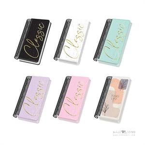 تودولیست150برگ20*10 اروپایی سیمی جلد سخت آبرنگ کدA065