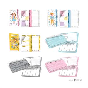 پلنر100برگ17*10سیمی از بغل سری تحصیلی( مدرسه) آبرنگ کدA021