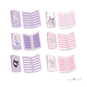 تودولیست100برگ17*10سیم از بغل فانتزی آبرنگ کدA035