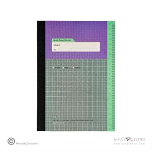 دفتر48برگ شطرنجی ته دوخت سایز220*155 پیل سری پروجکت