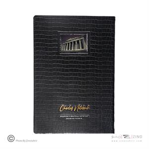 دفتر Charlsرحلی ترمو طلاکوب عمودی همیشه