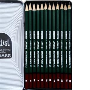 مدادطراحی سری جور جعبه فلزی آریا کد3076/3075