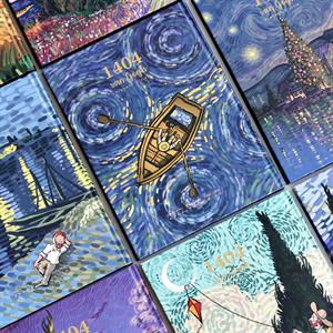 سررسیدA4ته دوخت برگ سری ونگوگ1404