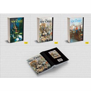 تقویم رقعی نیویورکر طرح جورسایز21*14حوض نقره 1405