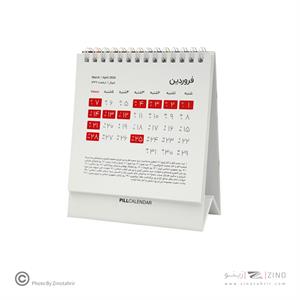 تقویم رومیزی پیل سری فلاور1405