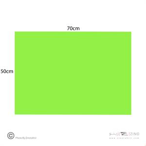 فوم برد5میل سبزروشن70*50