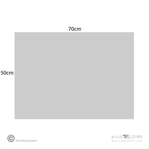 فوم برد3میل طوسی70*50