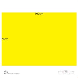 فوم برد3میل زرد70*100