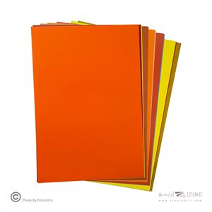 کاغذ 24رنگ34*24 روغنی کلیپس (10عددی)