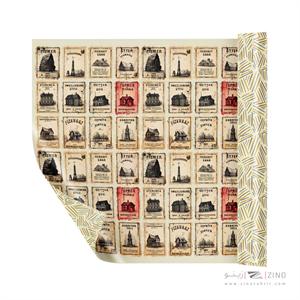 کاغذ کادو دورو ایمان طرح کرافت 4 کد0336