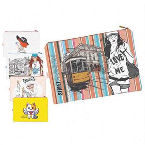 پاکت چرمی A4بزرگ زیپ دار درسا آوای تحریر کدPA50201