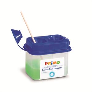 ظرف پلاستیکی مخصوص شستشوی قلمو درپوش دار پریمو کد214AR