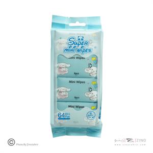 دستمال مرطوب فاتنزی طرح فانتزی 8 عددی