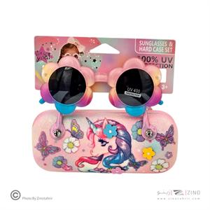 عینک آفتابی یووی400 با کیف وست یونی کورن کدU2075-6