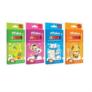 مدادرنگی12رنگ جعبه مقوایی پالمو