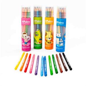 مدادرنگی12رنگ قوطی پالمو